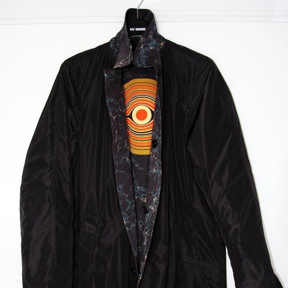 BNWT AW18 DRIES VAN NOTEN MARBLE EYE REVERSIBLE COAT 46 & 48 - Picture 12 of 16